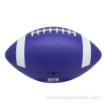 Blue green rubber american football custom logo